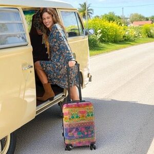 NATURAL LIFE Vibrant Floral Travel Bag